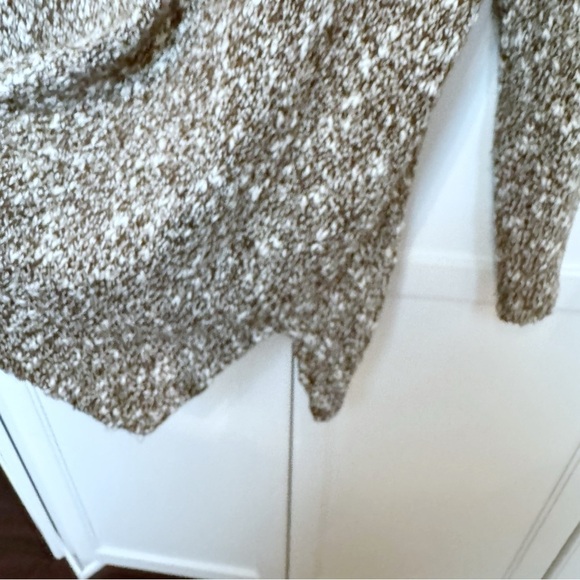 Pure Jill Cardigan Sweater Womens Medium Brown Acrylic Polyester Blend Pockets - Picture 10 of 11